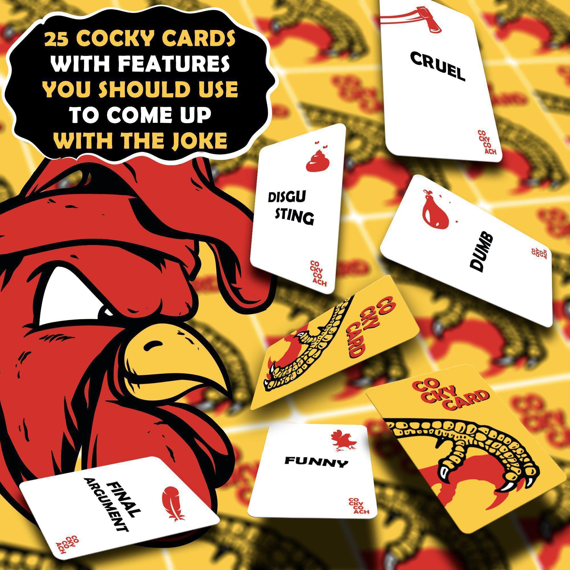Cocky Coach Family Games for Kids and Adults