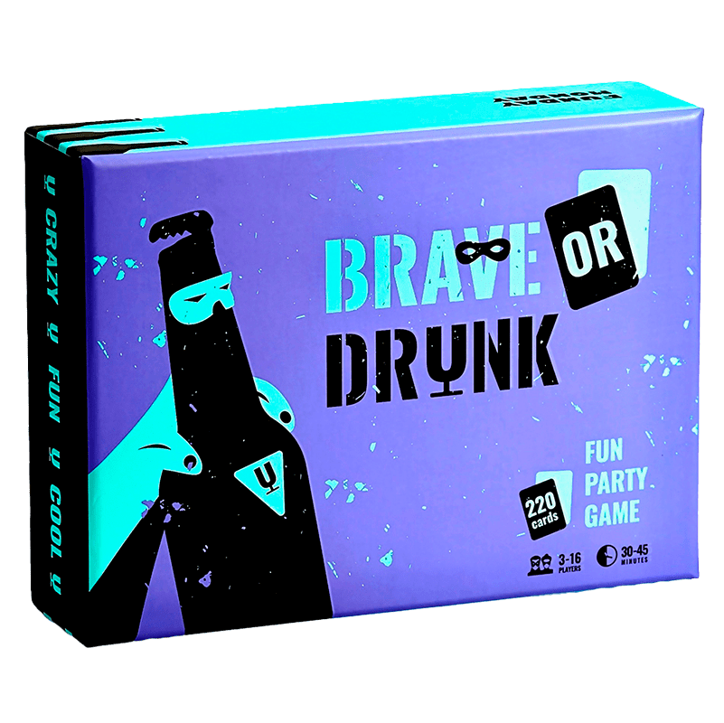Brave or Drunk - Adult Party Game