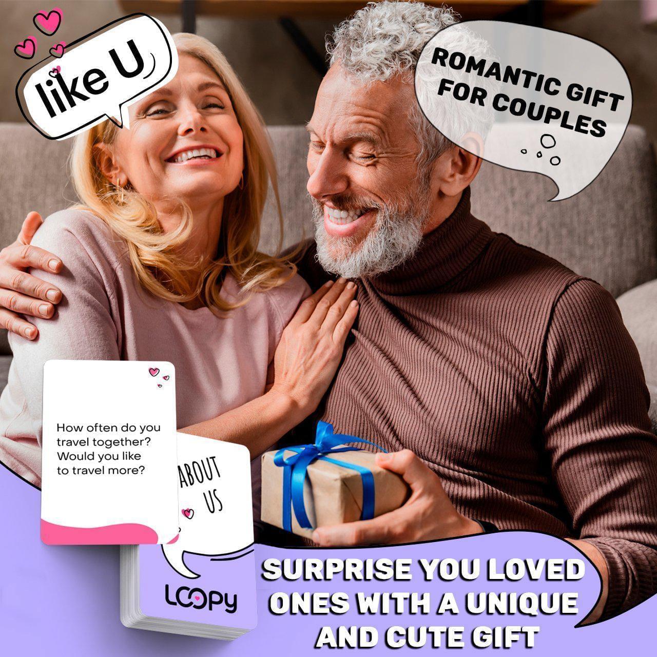 LOOPY Conversation Card Game for Couples